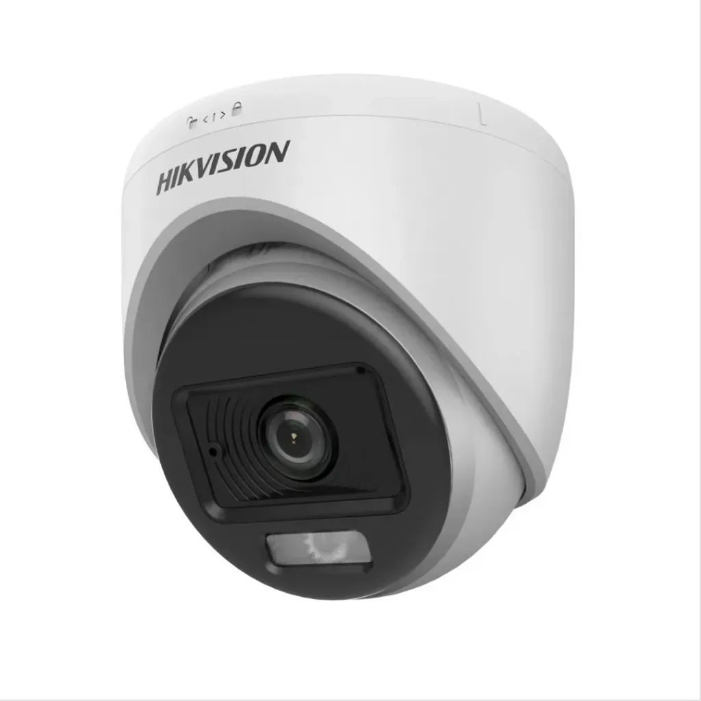 Hikvision Cámara Turbo DS-2CE70KF0T-LPFS, Torreta 3 K, ColorVu / Smart Hybrid / Mic / (IP67).