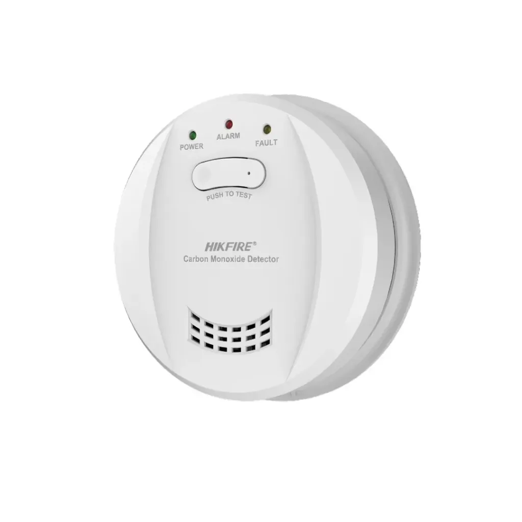 (HikFire) Detector de Monóxido de Carbono / Sensor Electroquímico Avanzado / Alarma Visual y Audible