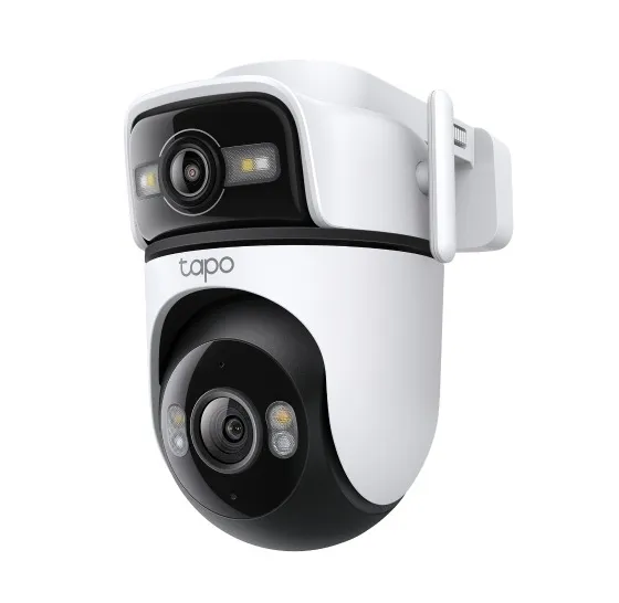 [TAPO C545D] Cámara de seguridad TP-Link Tapo C545D exterior con doble lente panorámica e inclinación